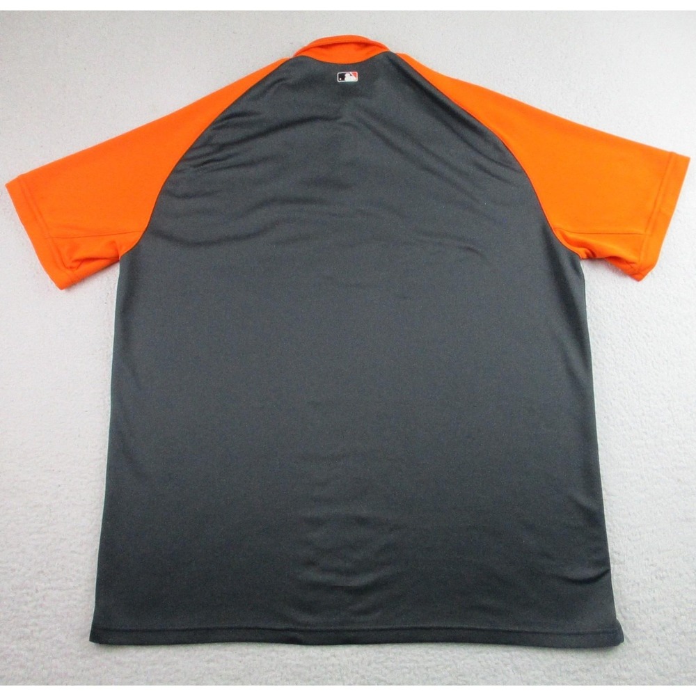 Nike San Francisco Giants Polo Shirt Mens XL MLB‎ Baseball Dri Fit Authentic - Picture 8 of 8